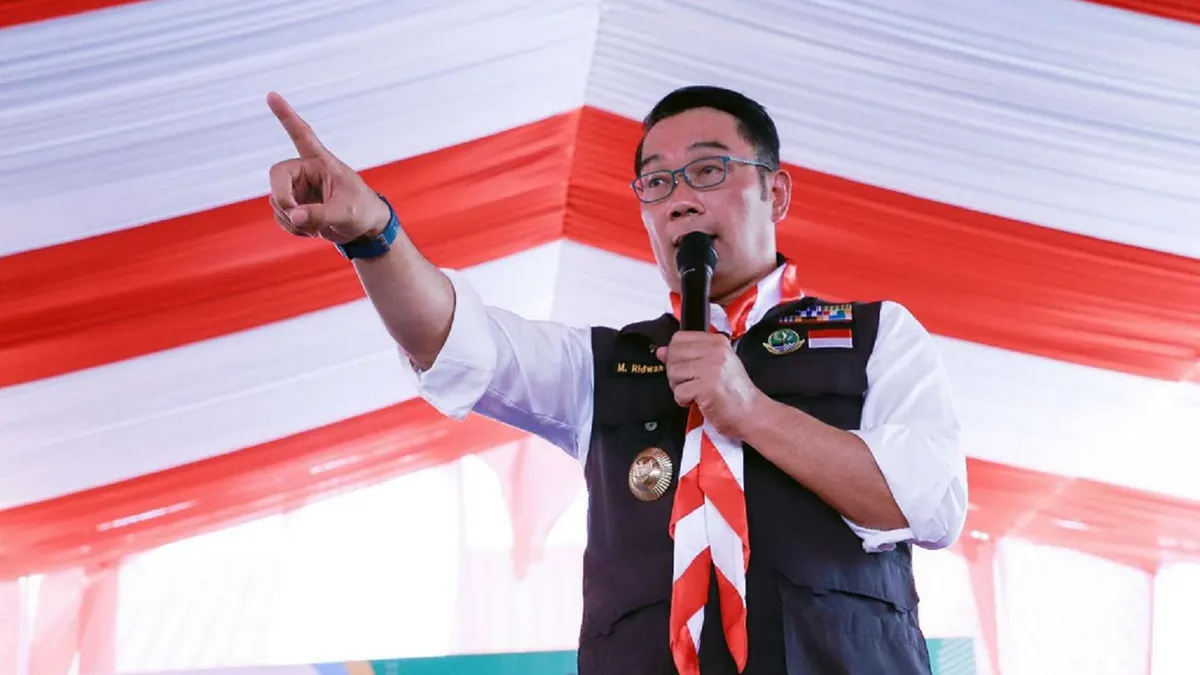 =Ridwan Kamil telah menyelesaikan tugasnya atau tuntas tugas sebagai Gubernur Provinsi Jawa Barat. Apakah dia sudah pasti maju cawapres?