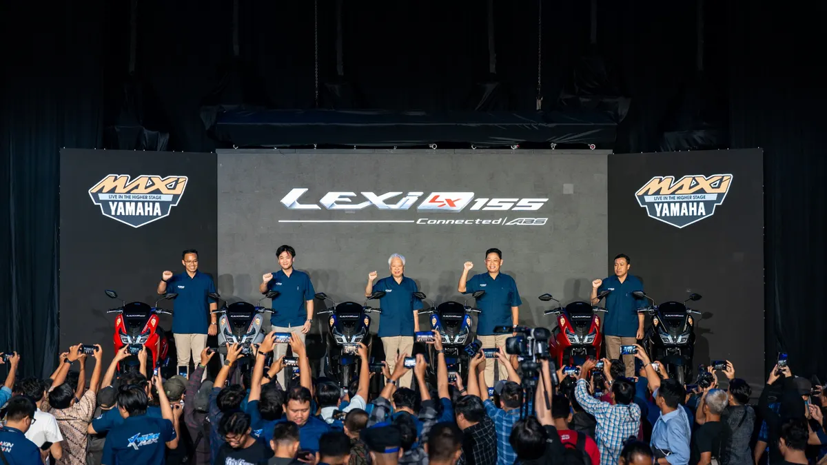 Yamaha Luncurkan LEXi LX 155 &ldquo;Simple but MAXi&rdquo; Sambut Tahun Baru 2024