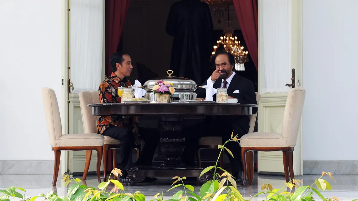 Dalam pernyataannya, Ari Dwipayana mengungkap jika sebelumnya Surya Paloh menyampaikan permohonan untuk bisa menghadap Joko Widodo.