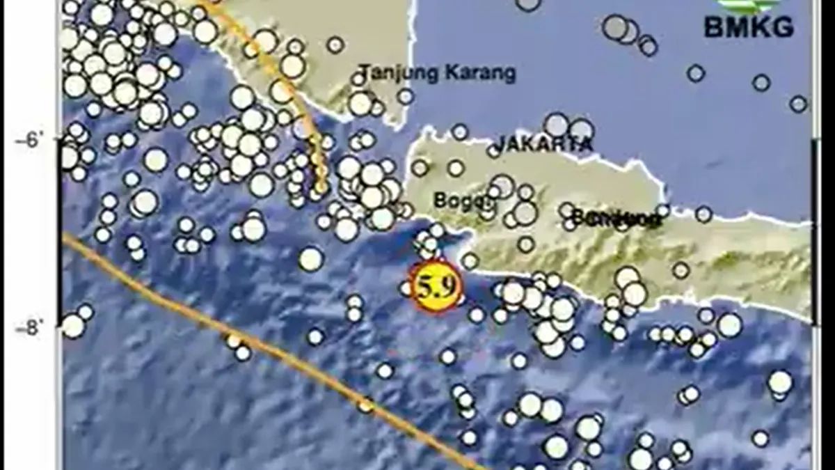 Gempa hari ini 3 Januari 2024, Pukul 07.53 WIB