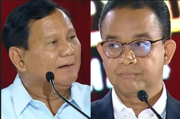Prabowo Subianto dan Anies Baswedan