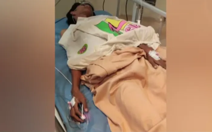 Pulang Kerja, 2 Warga Terkena Peluru Nyasar di Tanjung Priok (Tangkapan Layar Youtube Kompas TV)