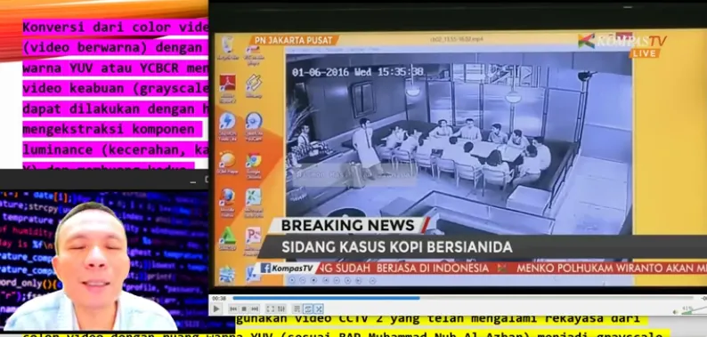 Rismon Sianipar Kembali Ungkap Kejanggalan di Persidangan Jessica Wongso, CCTV 2 Diubah dari...