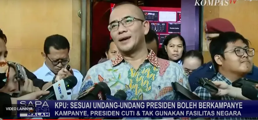 Ketua Komisi Pemilihan Umum (KPU) Hasyim Asy'ari