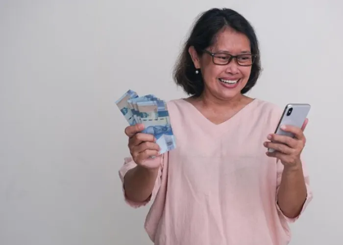 Ilustrasi wanita yang berbisnis