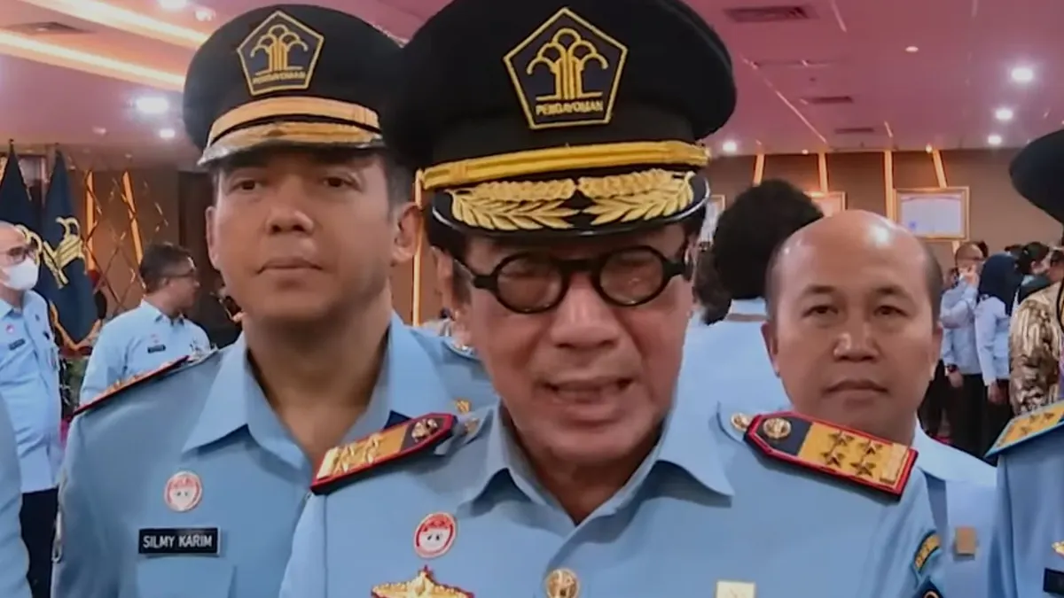 Menteri Hukum dan HAM (Menkumham) Yasonna Laoly