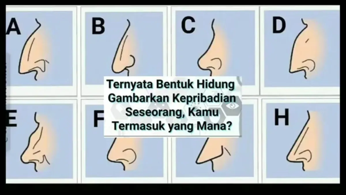 Ketahui Kepribadianmu Berdasarkan Bentuk Hidung