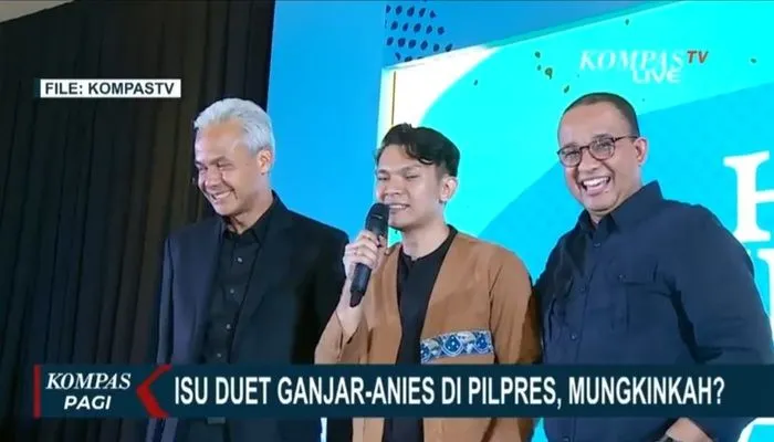 Ganjar Prabowo dan Anies Baswedan 
