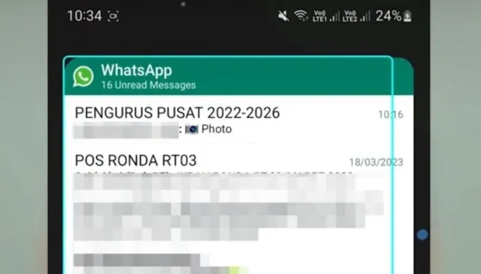 Illustrasi.  Cara Tetap Bisa Membaca Pesan WA Tanpa Diketahui Pengirim
