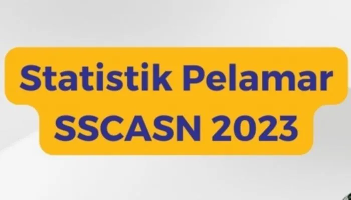 UPDATE Statistik Pelamar SSCASN 2023