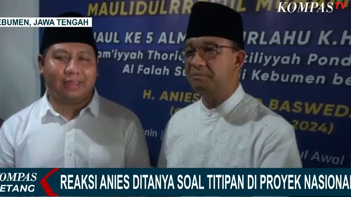 Sindir Jokowi Soal 'Titipan' PSN, Anies Baswedan Enggan Jawab Pertanyaan Wartawan, Ganjar: Pakai Data