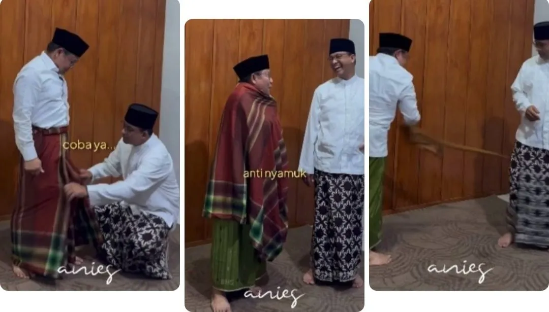 Di sela-sela kegiatan acara hari santri, pasangan Anies-Muhaimin menjadi sorotan karena beredarnya konten video menarik.