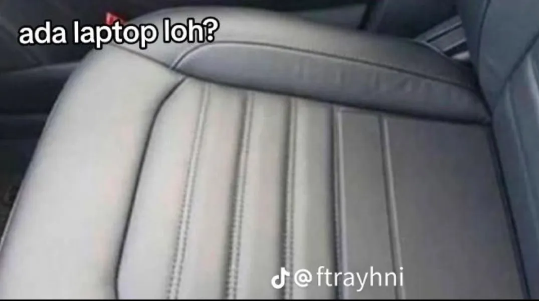 Tes Ilusi Optik: Temukan Laptop di Gambar Jok Mobil Ini, Sangat Sulit Hampir Tak Terlihat, Kamu Berhasil?