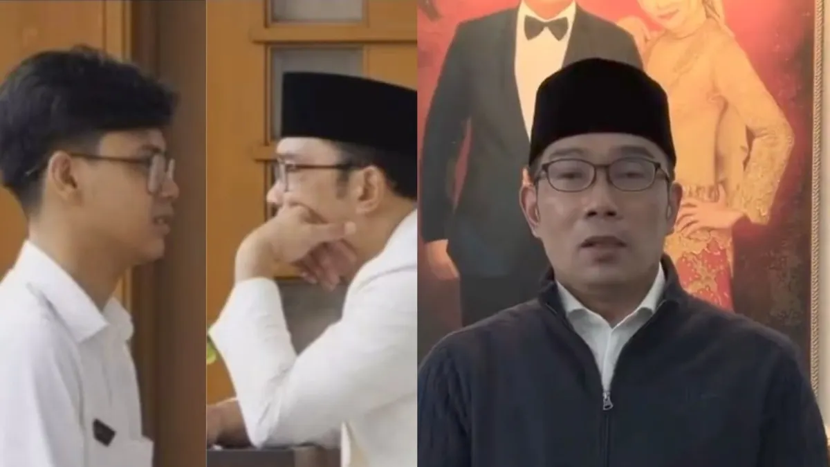 Ridwan Kamil mengutarakan kekecewaannya atas pernyataan Husein Ali Rafsanjani yang mengaku 'hanya dijadikan konten'.