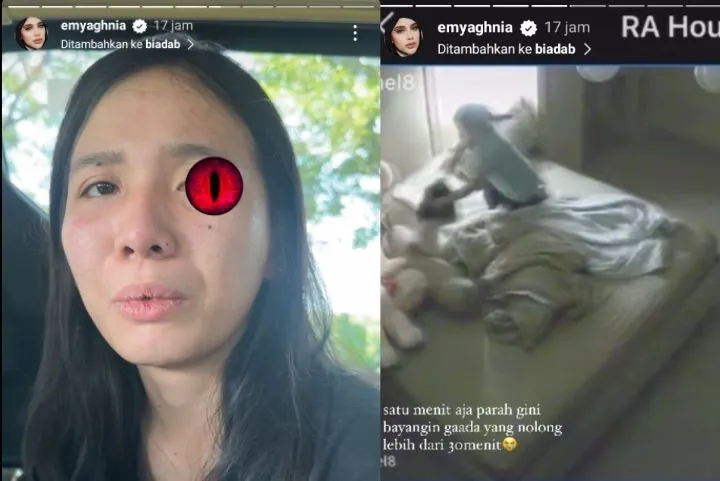Di postingan berbeda, Aghnia Punjabi mengungkap bahwa sang suster diduga pernah bertindak kasar kepada balita di pekerjaan sebelumnya.