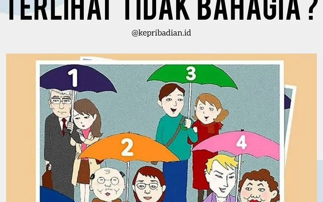Tes Kepribadian Memilih Pasangan Mana yang Terlihat Tidak Bahagia