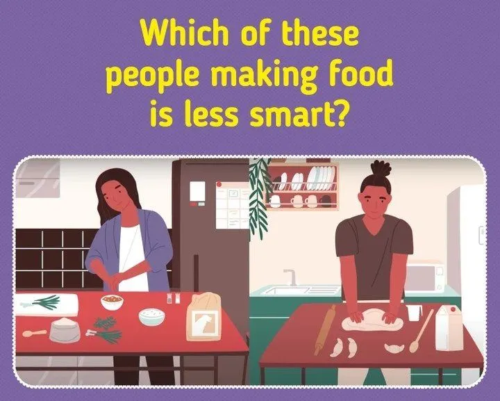 Tes IQ: Siapakah yang Kurang Pintar Memasak Makanan? Jawab dalam Waktu 5 Detik!