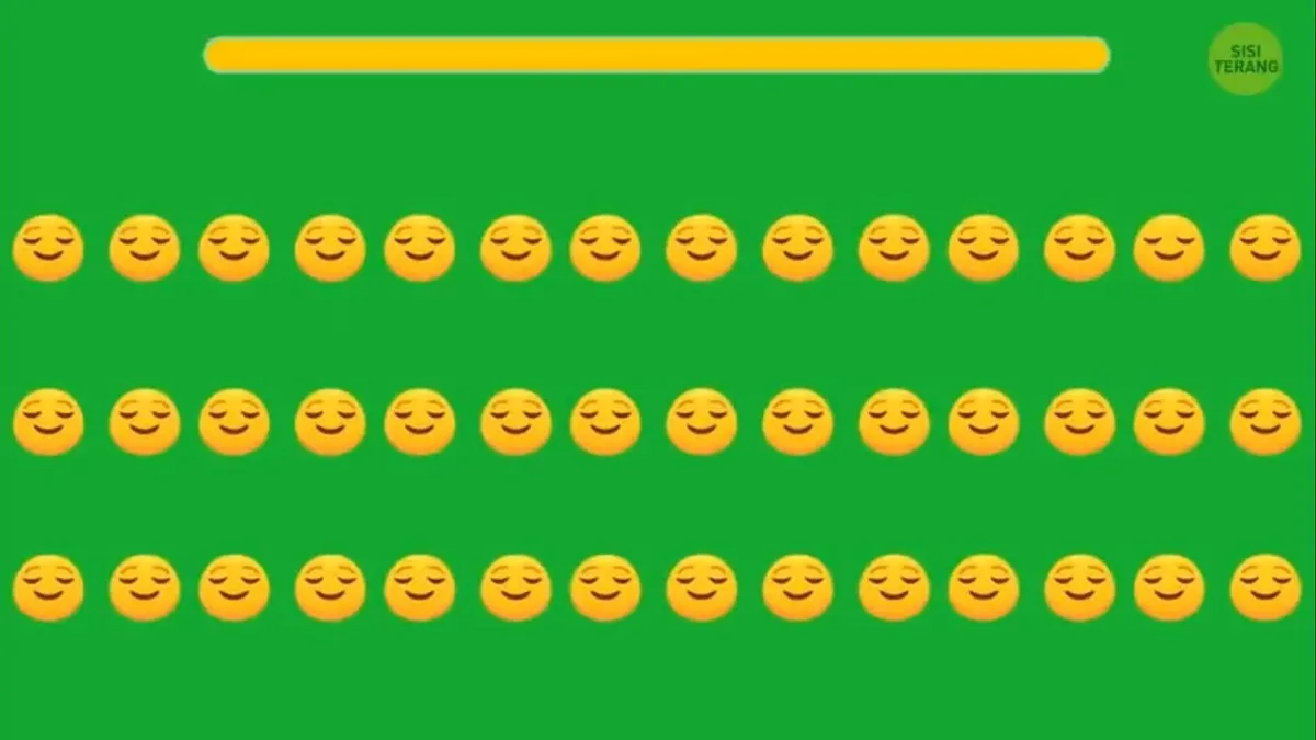 Tes IQ : Temukan Emoji Tanpa Alis Dalam 10 Detik