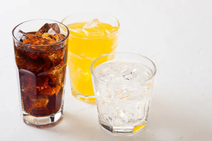 Ilustrasi minuman bersoda