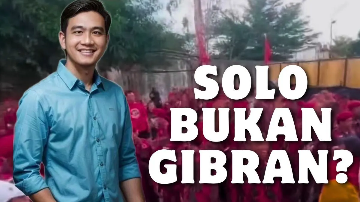 Tanggapan putra sulung Jokowi soal video pendukung PDIP yang meneriakkan yel-yel ‘Solo Bukan Gibran’