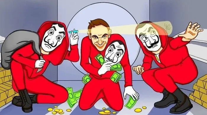 Teka-teki IQ Carilah Penipu dalam Gambar Pencurian Uang Ini, Otak Detektif Pasti Tau!