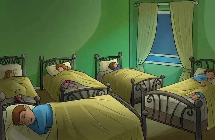 Tes IQ Mana Anak yang Menyelinap ke Kamar dalam Gambar Ini Otak Cerdas Pasti Tau