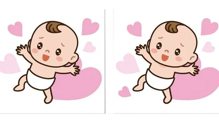 Tes IQ: Temukan 3 Perbedaan Pada Gambar Bayi, Asah Ketelitian Kamu!