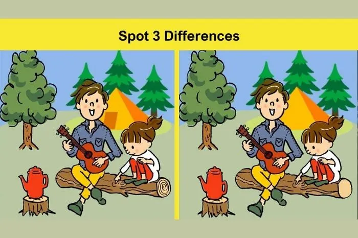 Tes IQ: Temukan 3 Perbedaan pada Gambar, Uji Ketelitian dan Fokus Mata Kamu!