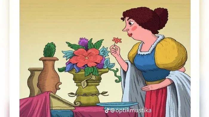 Tes Ilusi Optik: Uji Kemampuan Analisa dan Observasi Kamu, Temukan Bentuk Wajah Lain yang Tersembunyi pada Gambar, Bisa?
