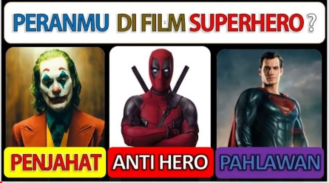 Temukan apa peranmu dalam film dengan tes psikologi.