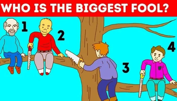 Dari 4 gambar orang yang tertera, nomor berapa yang menurutmu orang paling bodoh? Coba tes kepribadian ini untuk ungkap karakter aslimu.