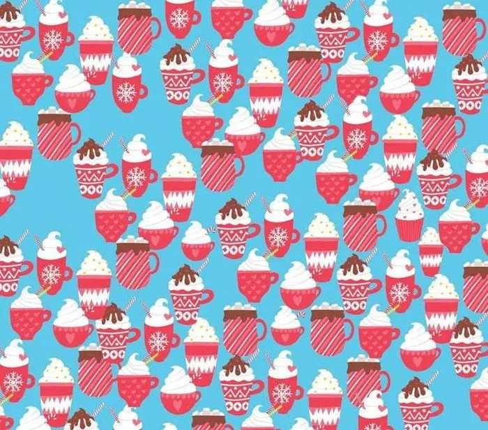 Tes Optik: Yuk Temukan Cupcake yang Tersembunyi di Antara Coklat Panas dalam Gambar Ini