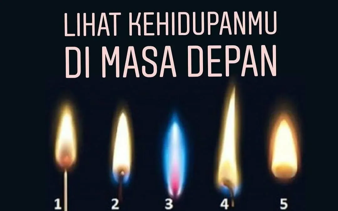 Tes kepribadian kali ini sedikit berbeda dari biasanya yang menggunakan ilusi optik. Kamu diminta memilih satu dari beberapa api lilin.