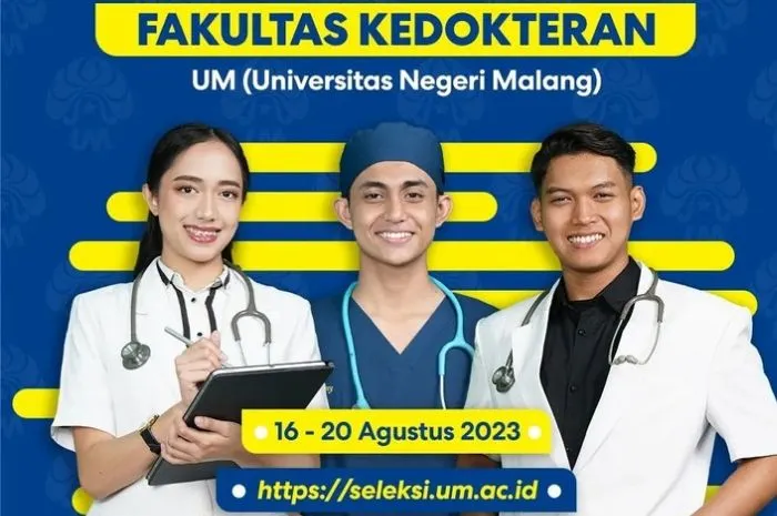 Belum lama ini UM meresmikan program studi barunya yakni Fakultas Kedokteran, yang pendaftarannya sudah dibuka mulai tanggal 16 Agustus 2023.