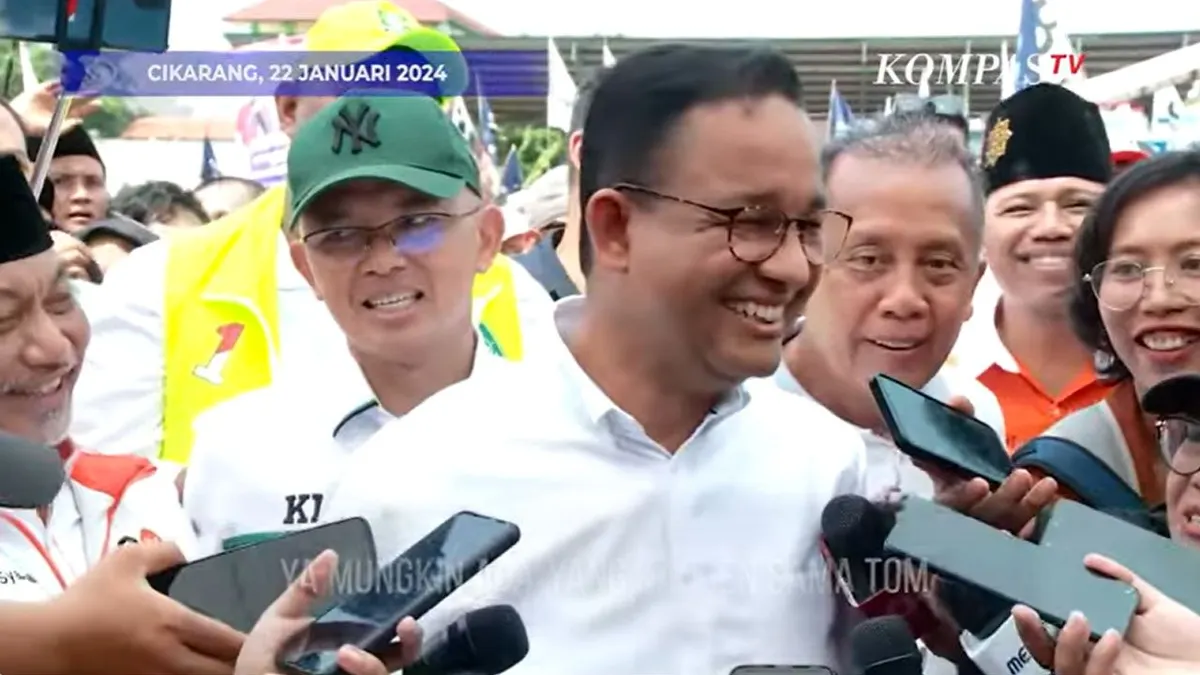 Capres No Urut 1, Anies Baswedan