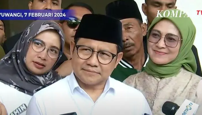 Cawapres nomor urut 1, Muhaimin Iskandar alias Cak Imin