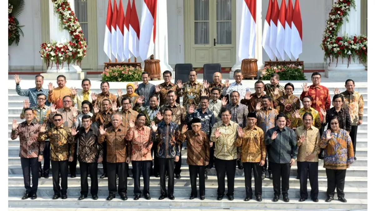 Menteri Kabinet Indonesia Maju