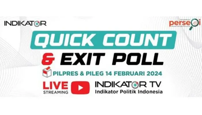 Link quick count dan live streaming terbaru Lembaga Survei resmi KPU di Pemilu 2024