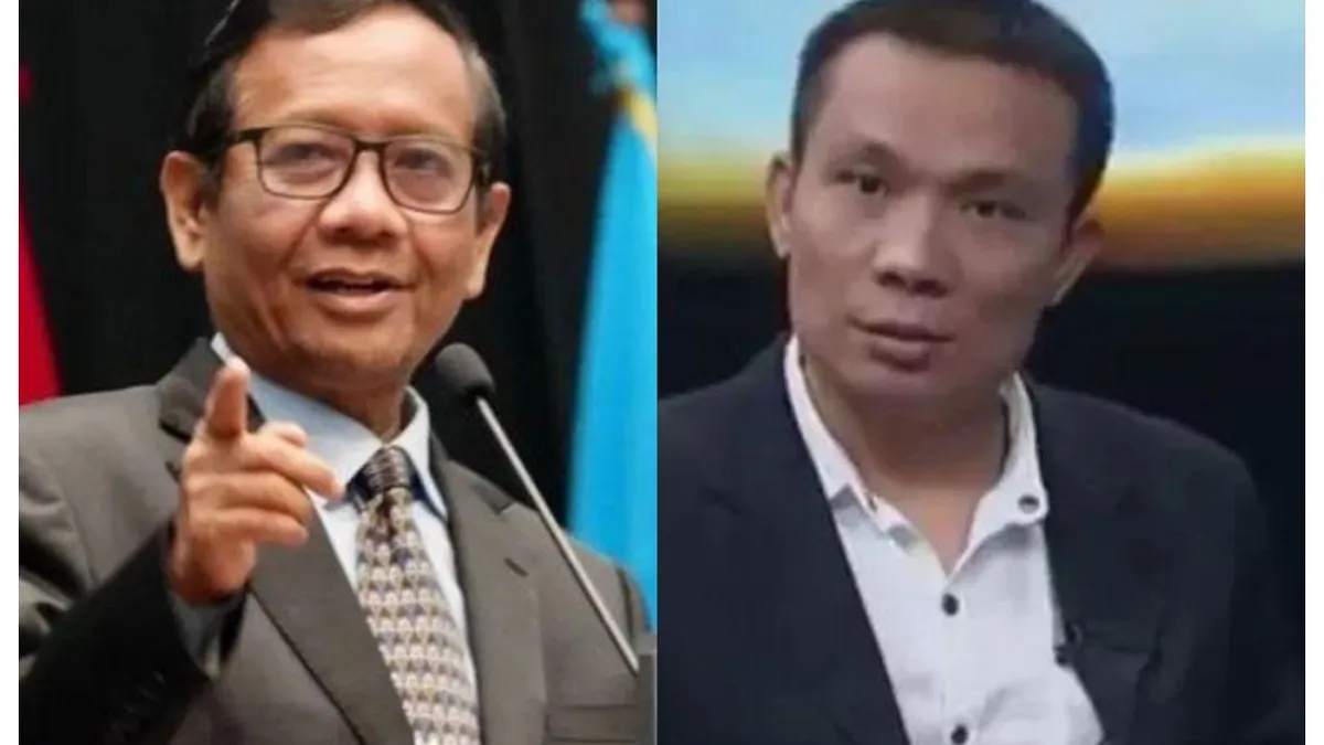 Mahfud MD dan Rismon Sianipar