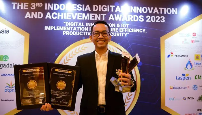bank bjb Raih 'Best Digital Technology and IOT Implementation 2023 in Banking Industry' 
