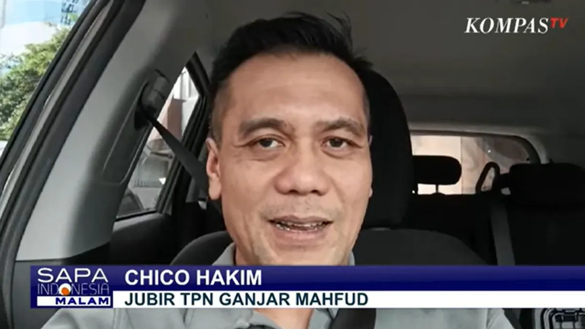 Juru Bicara Tim Pemenangan Nasional (TPN) Ganjar Pranowo-Mahfud MD, Chiko Hakim