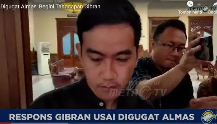 Cawapres No Urut 3, Gibran Rakabuming
