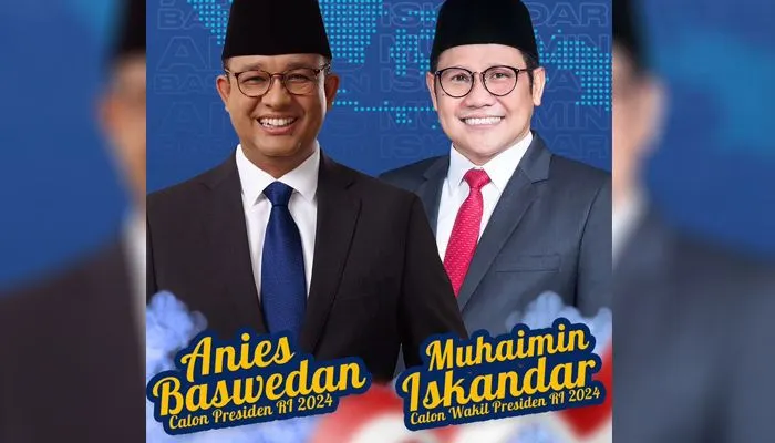 Anies Baswedan dan Muhaimin Iskandar (Cak Imin)