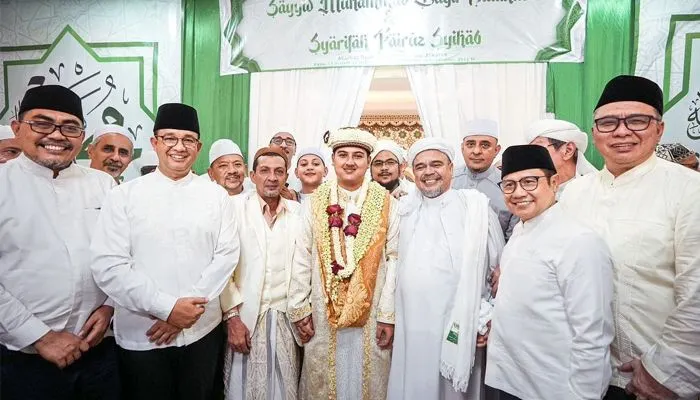 Anies Baswedan dan Cak Imin jadi Saksi Pernikahan Putri Rizieq Shihab