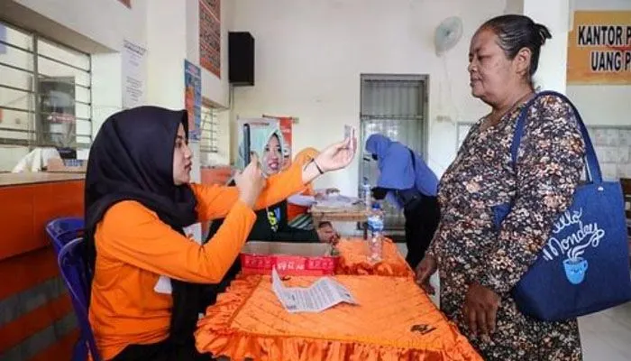 Progres pencairan BPNT Tahap 2 dan 3 periode salur Februari-Maret melalui PT Pos Indonesia.