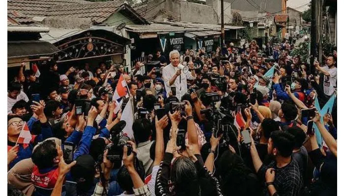 Ganjar Pranowo Janji Perjuangkan Hak Buruh di Tangerang