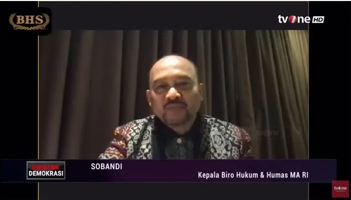 Kepala Biro Hukum & Humas MA RI, Sobandi