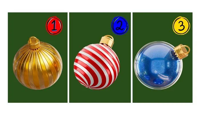 Tes Kepribadian dari pilihan hiasan pohon Natal