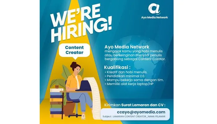 Lowongan Kerja Content Creator AyoJakarta.com