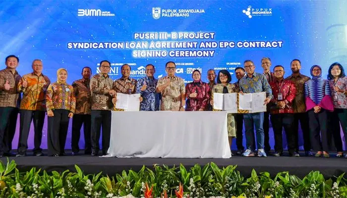 bank bjb Terlibat dalam Kredit Sindikasi Pembangunan Pabrik Pusri IIIB